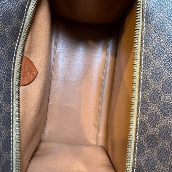 Vintage Celine Macadam Brown Tote Bag - Picture 6 of 6